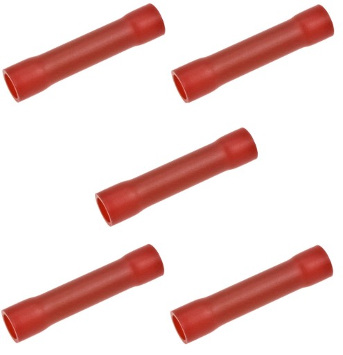 KONEKTOR RÚRY 0,5-1,5MM ČERVENÝ