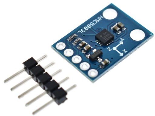 HMC5883L 3-osový digitálny kompas IIC I2C GY-273