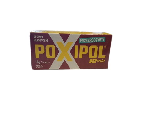 POXIPOL Lepidlo, bezfarebné, dvojzložkové, transparentné, bezfarebné, silné, 14 ml