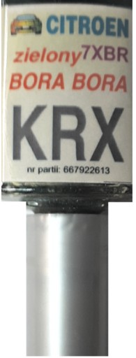 CITROEN PEUGEOT KNY 4A M4NY BLEU TIVOLI ARA FARBA