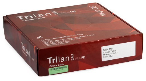 GSM WLAN LTE anténny kábel 50 Ohm Tri-Lan 240 1m