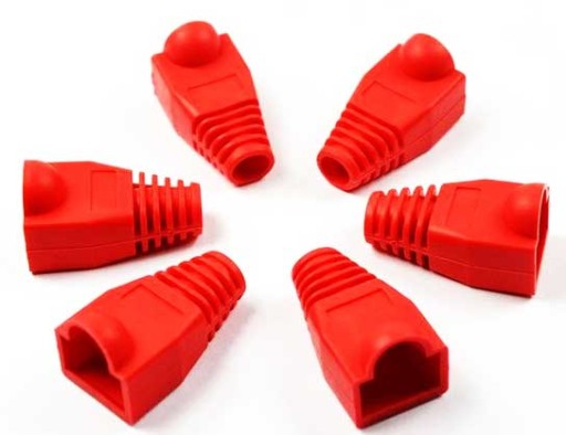 50 KS. KRYTY ZÁSTRČEK RJ45, MIX FARIEB