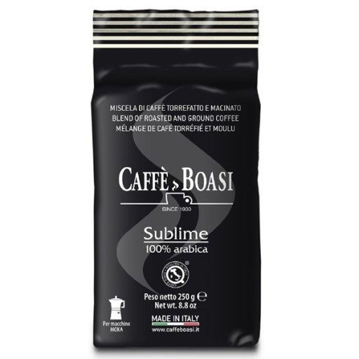 CAFFE BOASI SUBLIME mletá káva 100% Arabica 250g