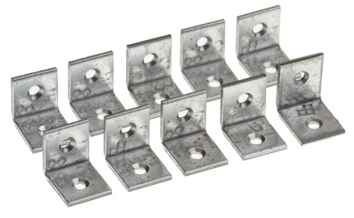 TESÁRSKY UHLOVÝ KONEKTOR 20x20x17 mm 10 kusov