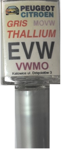 PEUGEOT EVW MOVW GRIS THALIUM TAUCH-UP ARA
