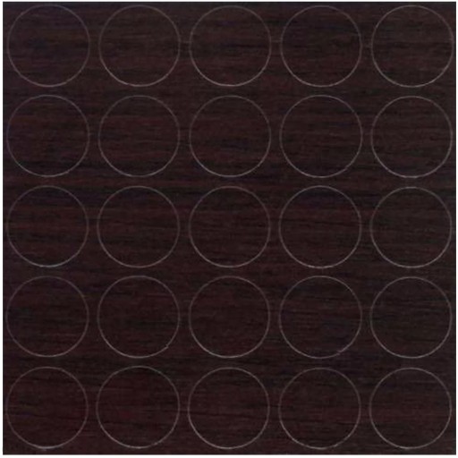 SAMOLEPIACIE NÁBYTSKÉ ZÁTKY 14mm WENGE AMARI 343