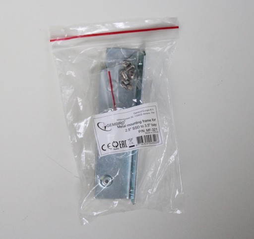 3,5'' HDD sane adaptér pre 2,5'' mechaniku MF-321 Skrutky