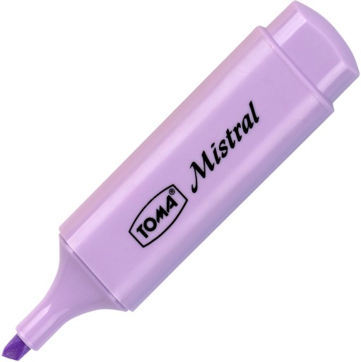 TOMA SCHOOL ZVÝRAZŇOVAČ KANCELÁRIE MISTRAL PASTEL FIALOVÁ