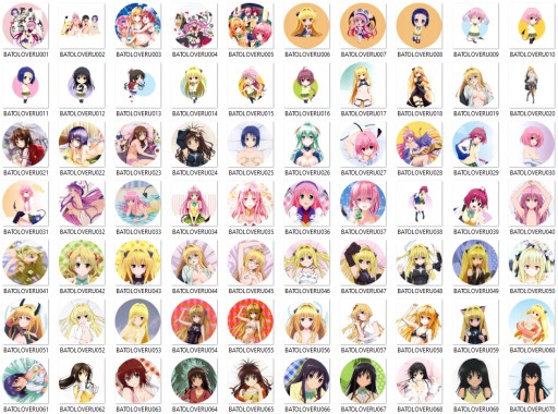 Manga Anime To LOVE-Ru Pins VEĽKÝ VÝBER