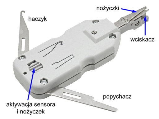 LSA multifunkčný lisovací nôž, typ KRONE, krátky