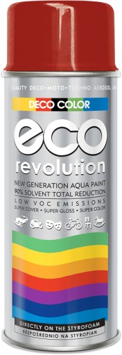 Ekologický lak v spreji eco red 3000