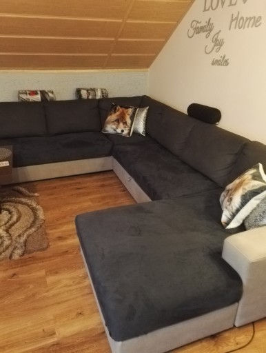 POKRÝVKA NA POSTEĽ na rohovú sedačku, vyrobená na objednávku