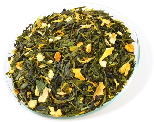 Zelený čaj SENCHA LEMON (50g) Prírodná osviežujúca aróma