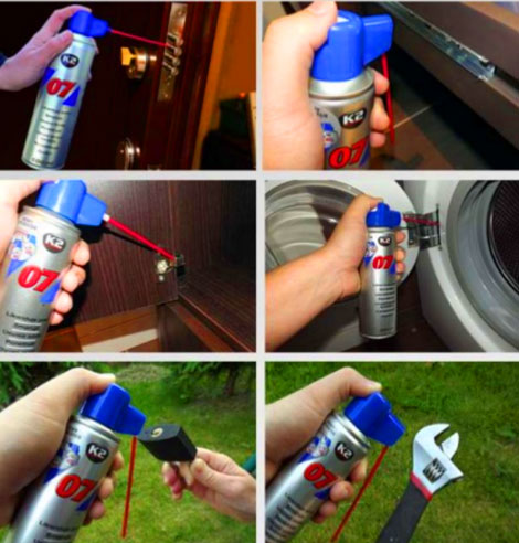 K2 07 Odstraňovač hrdze penetrátor VIACÚČELOVÝ 400 ML