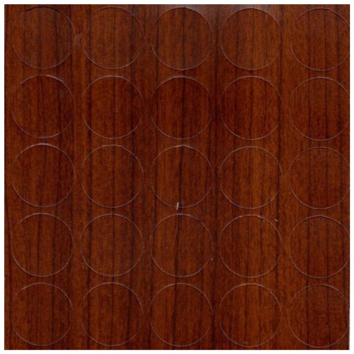 ZÁSTRČKA SAMOLEPIACA 14mm CARAVAGIO ORech 842