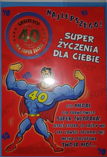 Nálepka Party card B6 + obálka Narodeniny 30