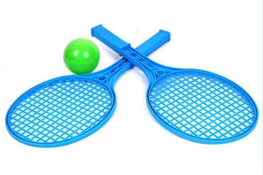 Sada tenisových rakiet BADMINTON + loptička