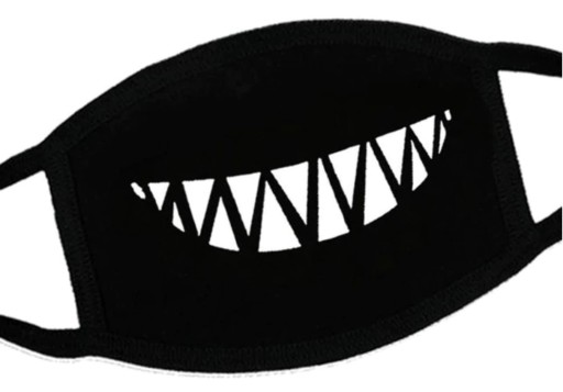 COSPLAY ANIME DÝCHACIA TVÁROVÁ MASKA
