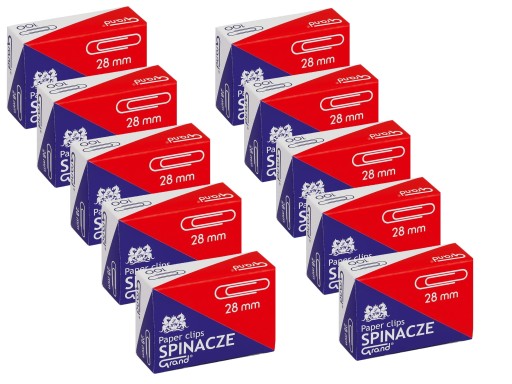 Kovové spony R28 (100) - 10 bal.