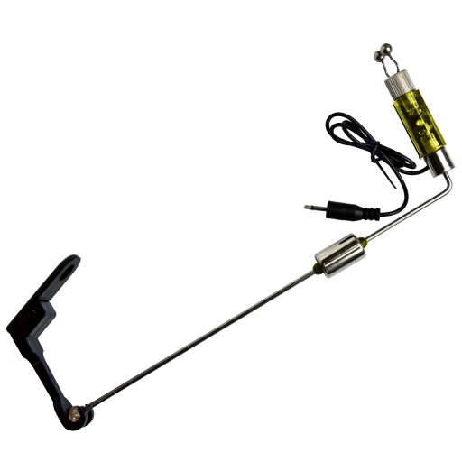 SWINGER so ŽLTOU LED, kovový hrot