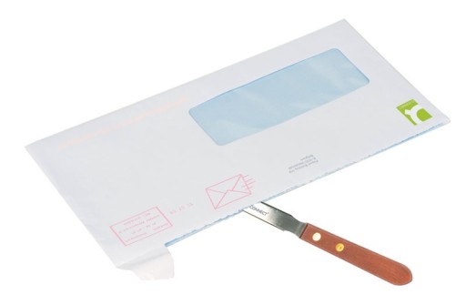 Rezačka obálok Q-CONNECT, 220mm, buk/strieborná