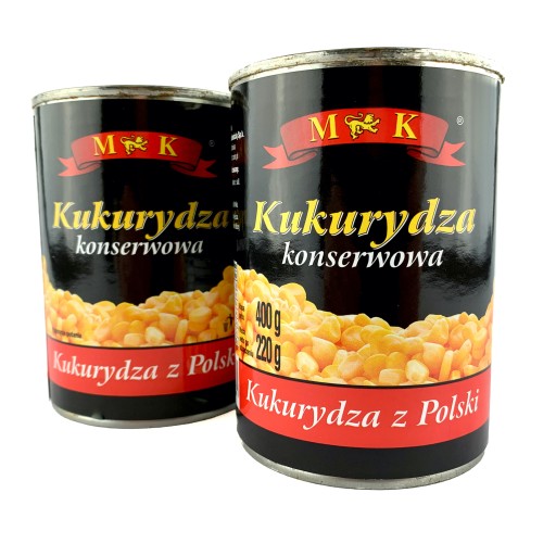 KONZERVOVANÁ KUKURICA Z POĽSKA MK 400g