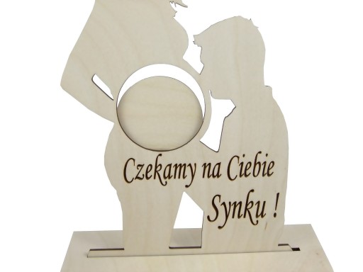 Ultrazvukový fotorámik gravírovanie dievča chlapec