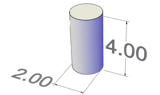 Neodymový cylindrický magnet MW 2x4 mm N38 50 ks