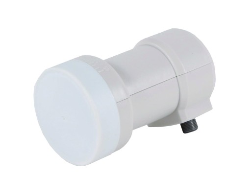 SATELITNÝ konvertor DVB-S/S2 JEDINÝ LNB BIELY 4K UHD LTE