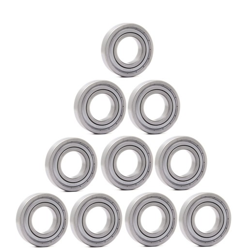 Guličkové ložisko 6301 ZZ 12x37x12mm 1 sada = 10 ks