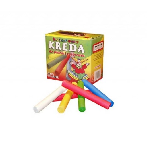 Okrúhla farebná krieda