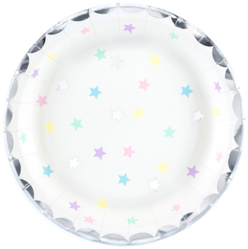 JEDNOROŽEC NARODENINOVÉ PAPIEROVÉ TANIERE 18cm-4912