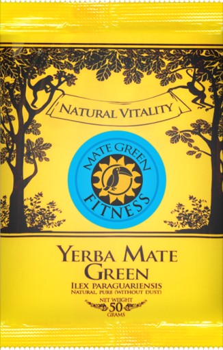 Yerba Mate Green Fitness prírodné brazílske chutné - 50g