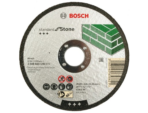 KORUNDOVÝ KOTOÚČ BOSCH na rezanie betónu 125/2,5mm