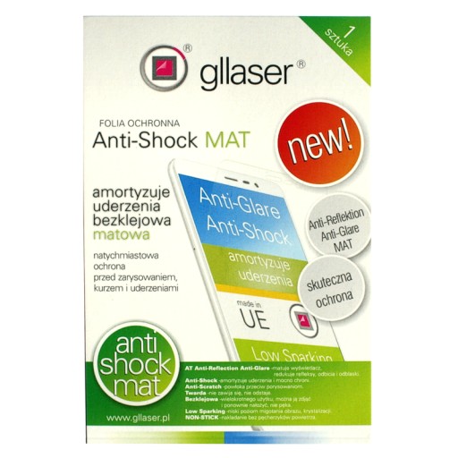 Fólia Glaser Anti-Shock MAT 5H Garmin GPSmap 67i