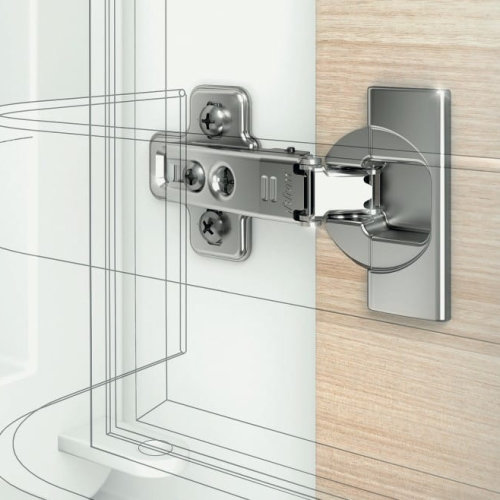 Prekrývací pánt BLUM Module 91K9550 pre chladničku