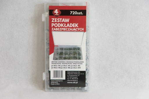 SADA BEZPEČNOSTNÝCH PODLOŽOK WORKSHOP NORMALIA 720 KS