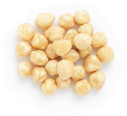 Lieskové oriešky pražené BLANCHOVANÉ, biele, bez šupky, 250g SUPER Q DELICIOUS