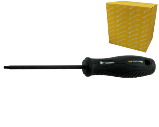 skrutkovač T15. 100 mm. SVCM oceľ. Waryński
