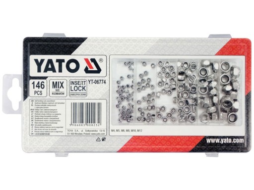 YATO 146 KS ORIEŠKA S ZABEZPEČENÍM