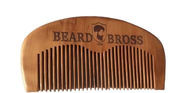 Drevený hrebeň na bradu Beard Bross
