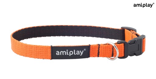 amiplay Nastaviteľný golier Twist M Orange