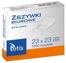 TETIS STAPLES KANCELÁRSKA SPONKA Č