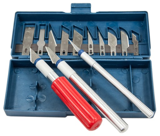 SCALPEL SADA MODELOVACÍCH NOŽOV SCALPEL 13 ks