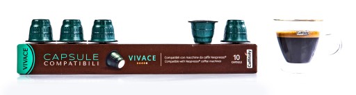 Kapsuly Nespresso Caffitaly Espresso Vivace x 10
