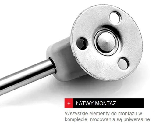 Klapky plynového pohonu nábytkového výťahu 180N STRONG