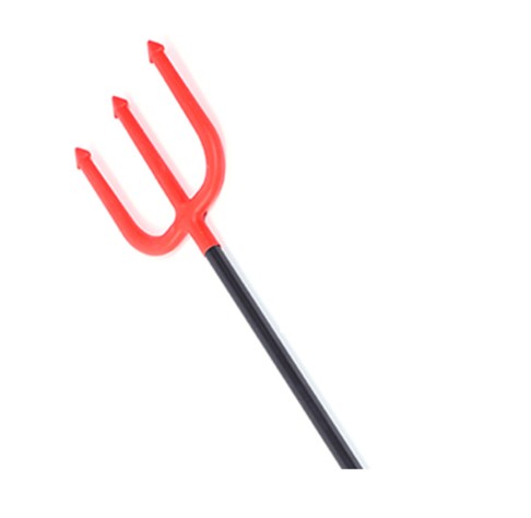 ČERTOVSKÉ VIDLICE TROJZUB NA HALLOWEENSKÉHO ČERTOVA 100cm