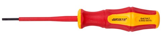 Elektrický skrutkovač s plochou hlavou: SL2,5 x 75 mm