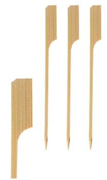 Tyčinky na občerstvenie, palice, špáradlá, zberačky, golf, 12 cm, 250 kusov