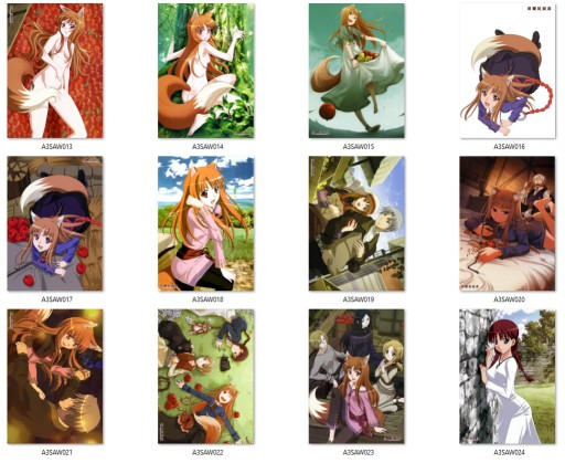 A3 Plagát Anime Manga Spice and Wolf VEĽKÝ VÝBER